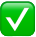 green check